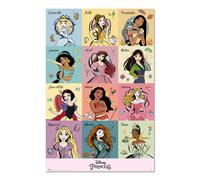 Erik – Póster – Disney Princess Brush Strokes – Lámina decorativa 61x91,5 cm a todo color