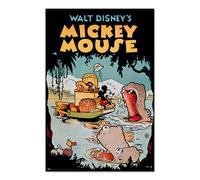 Grupo erik poster disney vintage - lamina decorativa 61x91,5cm