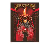 Grupo Erik Poster El Señor de los Anillos, Brilla en la oscuridad | Laminas decorativas 50x70cm a todo color, Posters para pared, Decoración habitación El señor de los Anillos