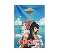 Grupo Erik Poster Fairy Tail de Tela - Banderola enrollable para Decoracion habitacion juvenil u hogar │ 70x100 cm : Regalos para fans │ Merchandising Oficial