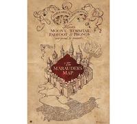 Grupo erik - póster harry potter the marauders map, 61x91,5 cm