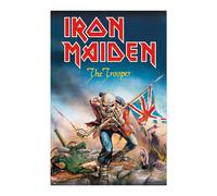 Erik Póster Iron Maiden The Trooper – Lámina decorativa 61×91,5 cm a todo color