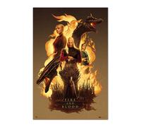 Grupo erik poster juego tronos fire and blood - laminas decorativas ju