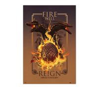 Erik Póster Game of Thrones: House of the Dragon - Fire Will Reign