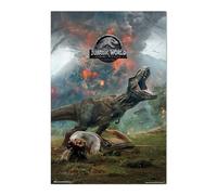 Grupo erik póster jurassic world - lamina decorativa jurassic world/p