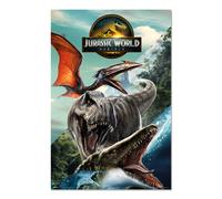 Grupo erik poster jurassic world rebirth - laminas decorativas 61x91,5