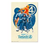 Grupo erik poster los cuatro fantasticos, marvel must have - posters d