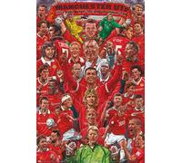 Erik Póster Manchester United Leyendas – Lámina decorativa 61x91,5 cm a todo color