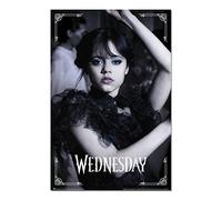 Grupo erik poster miércoles addams baile - laminas decorativas 61x91,