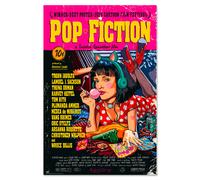 Erik Poster Pop Fiction Lámina decorativa 61x91,5 cm a todo color