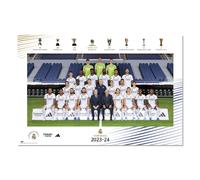 Grupo erik: póster real madrid - póster futbolistas 2023/2024, 61cm