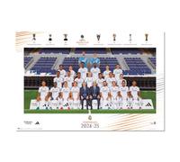 Grupo erik póster - real madrid sqad 2024/2025-36 x 24 pulgadas / 91,