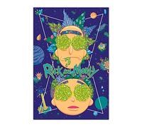 Erik Póster Rick y Morty High in the sky – 61 x 91,5 cm Papel Brillo 150 g