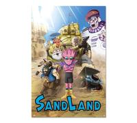 Grupo erik poster sand land - laminas decorativas 61x91,5cm a todo col