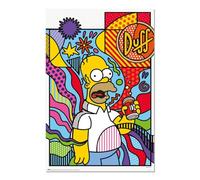 Erik Póster The Simpsons - Donut Worry GPE6043 Lámina decorativa 61×91,5 cm a todo color