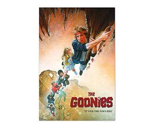 Grupo Erik Poster The Goonies it´s our time down here - Laminas decorativas 61x91,5cm a todo color | Posters para pared ideal decoración habitación