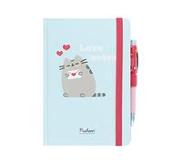 Erik Cuaderno A5 Pusheen con líneas y bolígrafo – Diario personal