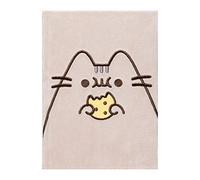 Erik Cuaderno A5 punteado Pusheen – Diario personal, tapa dura de felpa, marcapáginas, 192 págs