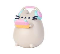 Erik Lámpara de escritorio Pusheen - LED tenue, USB o pilas, transparente 16x11 cm