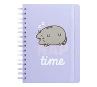 Erik Cuaderno A5 Pusheen Moments – Tapa dura, punteado, 180 págs, goma elástica y bolsillo interior