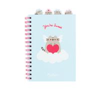 Erik Libreta Pusheen A5 con separadores y líneas