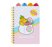 Erik Cuaderno Pusheen Fruits con separadores A5 líneas