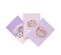 Grupo erik libretas a6 pusheen - pack libretas pequeñas kawaii - 3 cu