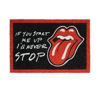 Erik Felpudo The Rolling Stones – Fibra de coco antideslizante e impermeable 40x60 cm para entrada