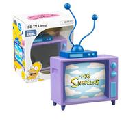 Erik Lámpara de pared LED The Simpsons - luz LED, USB o pilas, para habitación gamer (17x25x12 cm)