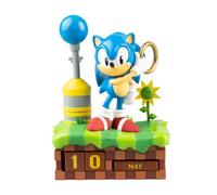 Erik Calendario perpetuo Sonic 3D - Figura decorativa sobremesa para fans (8,6x19 cm)
