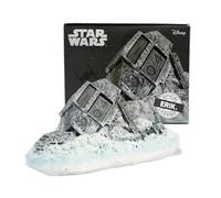 Erik – Calendario perpetuo Star Wars 3D – Figura AT-AT derribado, decoración