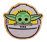 Erik Felpudo Star Wars The Mandalorian The Child - Fibra de coco antideslizante impermeable 50x55 cm