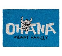 Erik Felpudo para puerta Disney Stitch Fibra de coco 43x60 cm antideslizante Licencia oficial