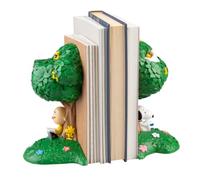 Grupo Erik Sujetalibros Snoopy Peanuts - Sujeta Libros Estanteria Original | en Resina, Soporte Libros, Snoopy Regalos, 16 x 18 x 8,6 cm