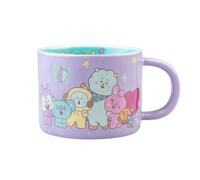 Grupo erik taza bt21the journey - taza café cerámica 380 ml para des