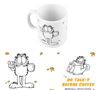 Grupo erik taza garfield - taza café para desayuno, de cerámica 350
