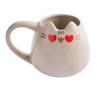 Grupo erik taza gato pusheen - tazas grande desayuno kawaii 420 ml - t
