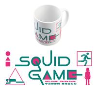 Grupo erik taza juego del calamar, logo - taza café cerámica 350 ml