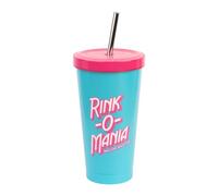 Erik – Termo para café Stranger Things 550 ml, acero, con tapa, pajita y cepillo