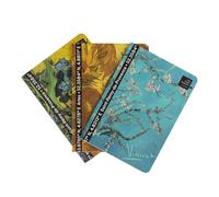 Erik Libretas A6 Van Gogh Museum – Pack 3 cuadernos (Punteado/Blancas/Líneas) 64 págs, tapas blandas