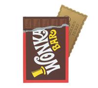 Erik Cuaderno A5 Willy Wonka – Hojas blancas, tapa dura, marcapáginas, 192 págs