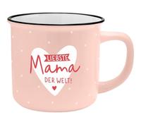 GRUSS & CO 74170 - Taza XL con texto en alemán Mama | Lieblingsbecher aus Porzellan - Taza con texto en alemán (55 on cinta de regalo), regalo para mamá, día de la madre | 74170