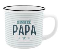 GRUSS & CO Taza XL con diseño de papá | Taza de porcelana con frase, 55 on cinta de regalo, regalo para papá, día del padre | 74171