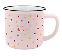 GRUSS & CO Taza XL con diseño de tu día | Taza de porcelana con frase en alemán, 55 on cinta de regalo, regalo para amigos, colegas | 74182