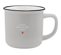 GRUSS & CO Taza XL con diseño Schön | Taza favorita de porcelana, 55 on cinta de regalo, regalo de San Valentín, para enamorados, 74174