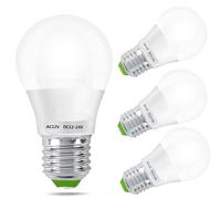 GRV Bombilla LED SMD E27 de 3 W AC12 V/DC12 V-24 V, Aplicable a RV, caravana, barco, iluminación interior de bajo voltaje, luz blanco frío, paquete de 4 (iluminación no doméstica)