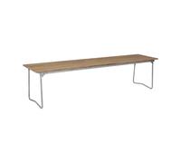 Grythyttan Stålmöbler Banco 9 Teca-170 cm-galvanizada en caliente