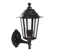 Gsc Evolution Farol de Jardín Negro Aluminio Brazo Bajo E27 Resistente Al Agua
