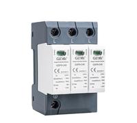 GSP9 40KA SPD 3P AC275V AC385V 400V 440V Din Rail protector contra sobretensiones doméstico protección dispositivo descargador de bajo voltaje(3P AC400V 40KA)