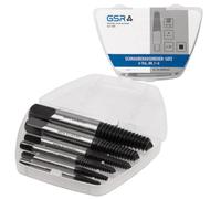 GSR Juego de extractores de tornillos 6 piezas, extractor de tornillos hacia la izquierda